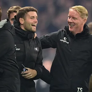 Timo Schultz und Co-Trainer Fabian Hürzeler