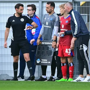 Einwechslung von Bent Andresen vom HSV wird verhindert