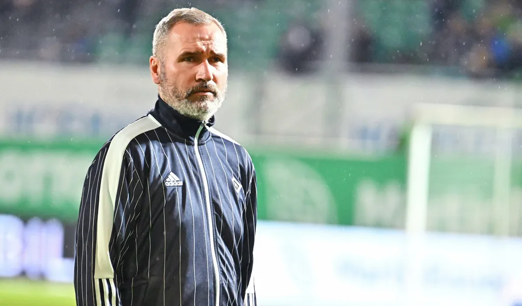 HSV-Trainer Tim Walter in Fürth