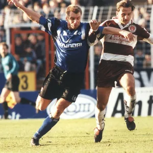 Bernd Hollerbach gegen St. Paulis Thomas Sobotzik 1996