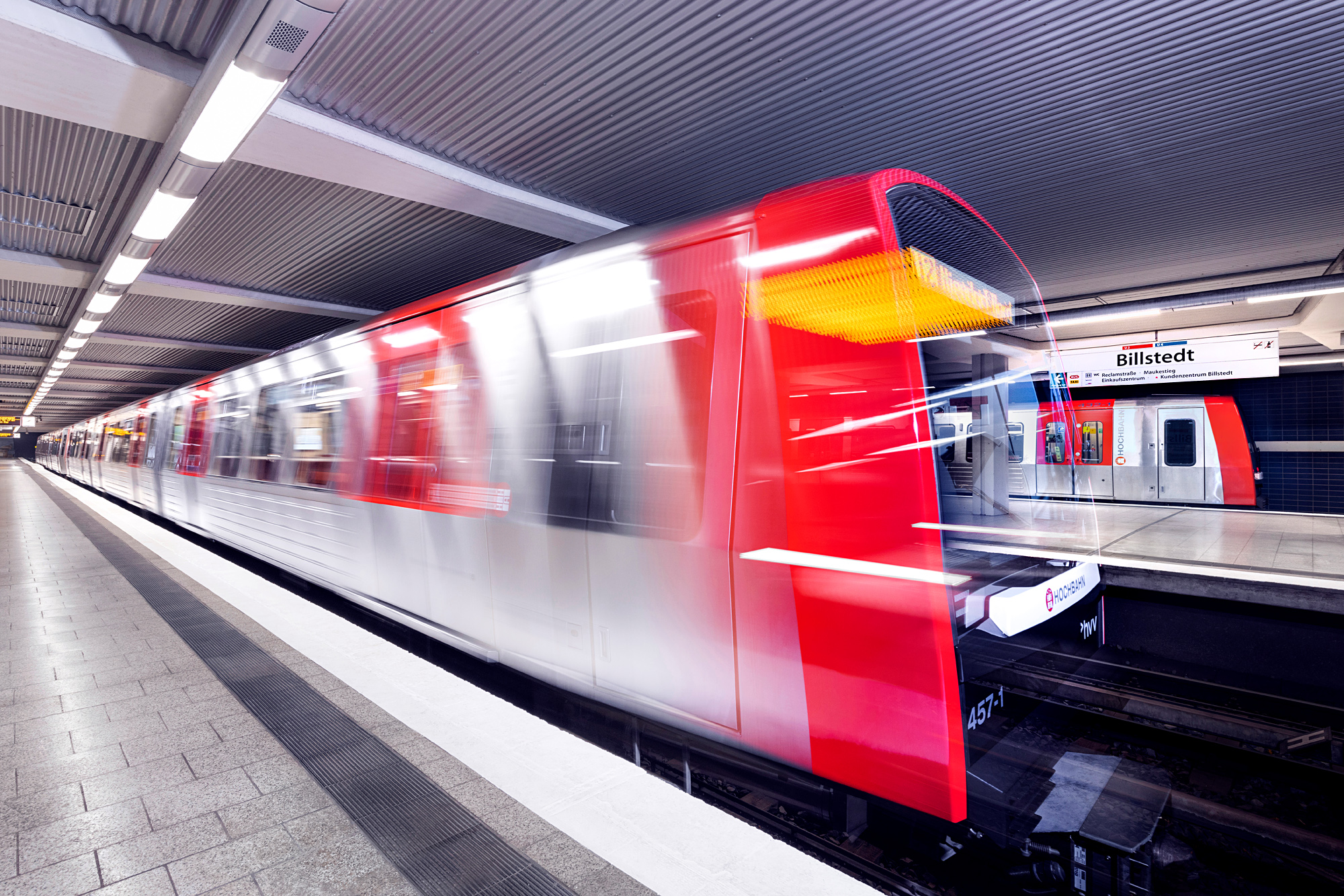 Die Hochbahn plant, in Zukunft alle 100 Sekunden eine U-Bahn fahren zu lassen.