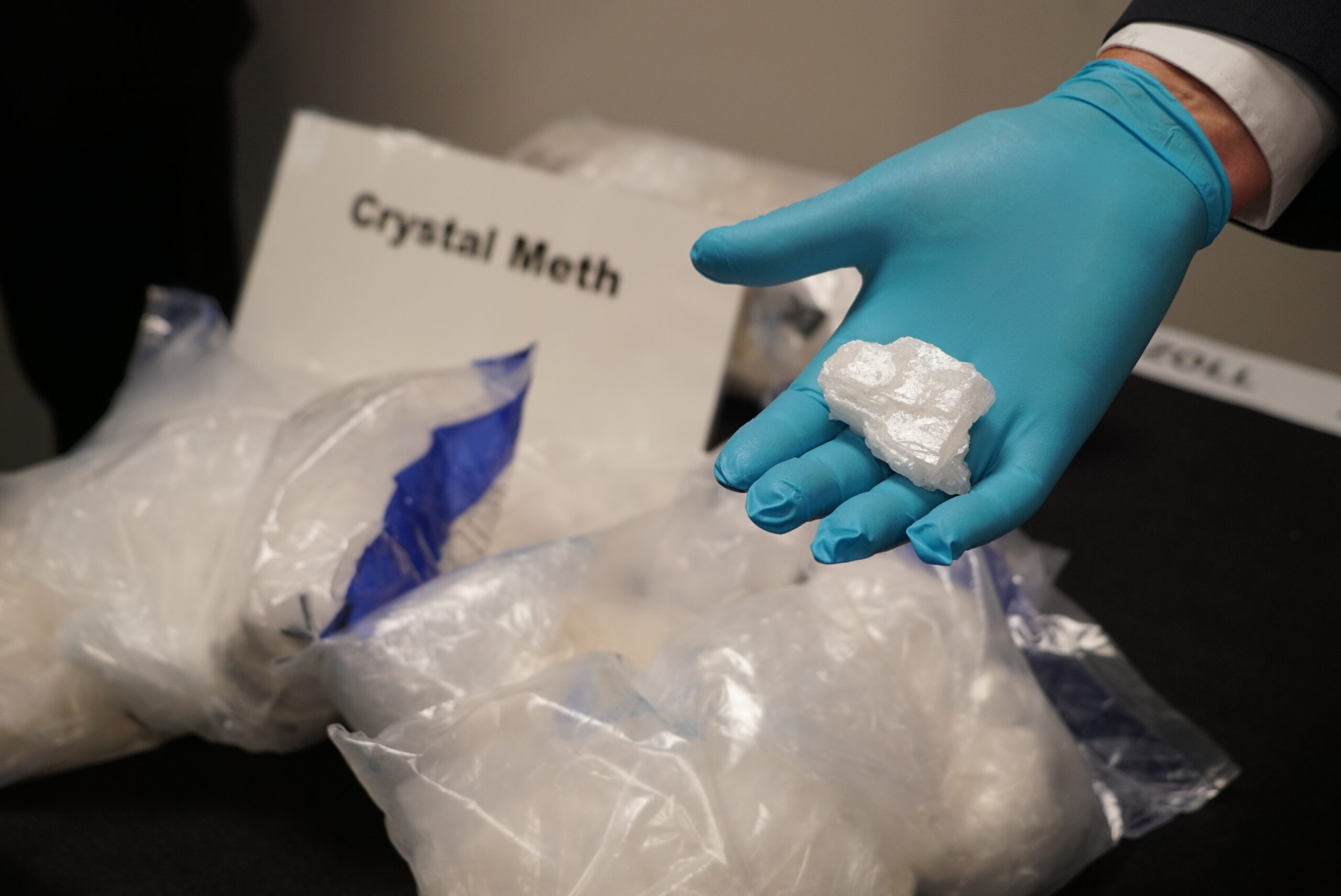 Eine riesige Menge Crystal Meth wurde in Sinsheim beschlagnahmt. (Symbolbild)