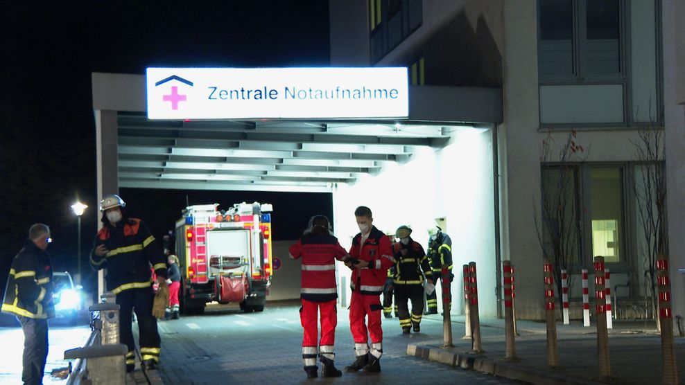Feueralarm im Amalie-Sieveking-Krankenhaus: In der Nacht zu Donnerstag hat ein Bett in der Notaufnahme gebrannt.