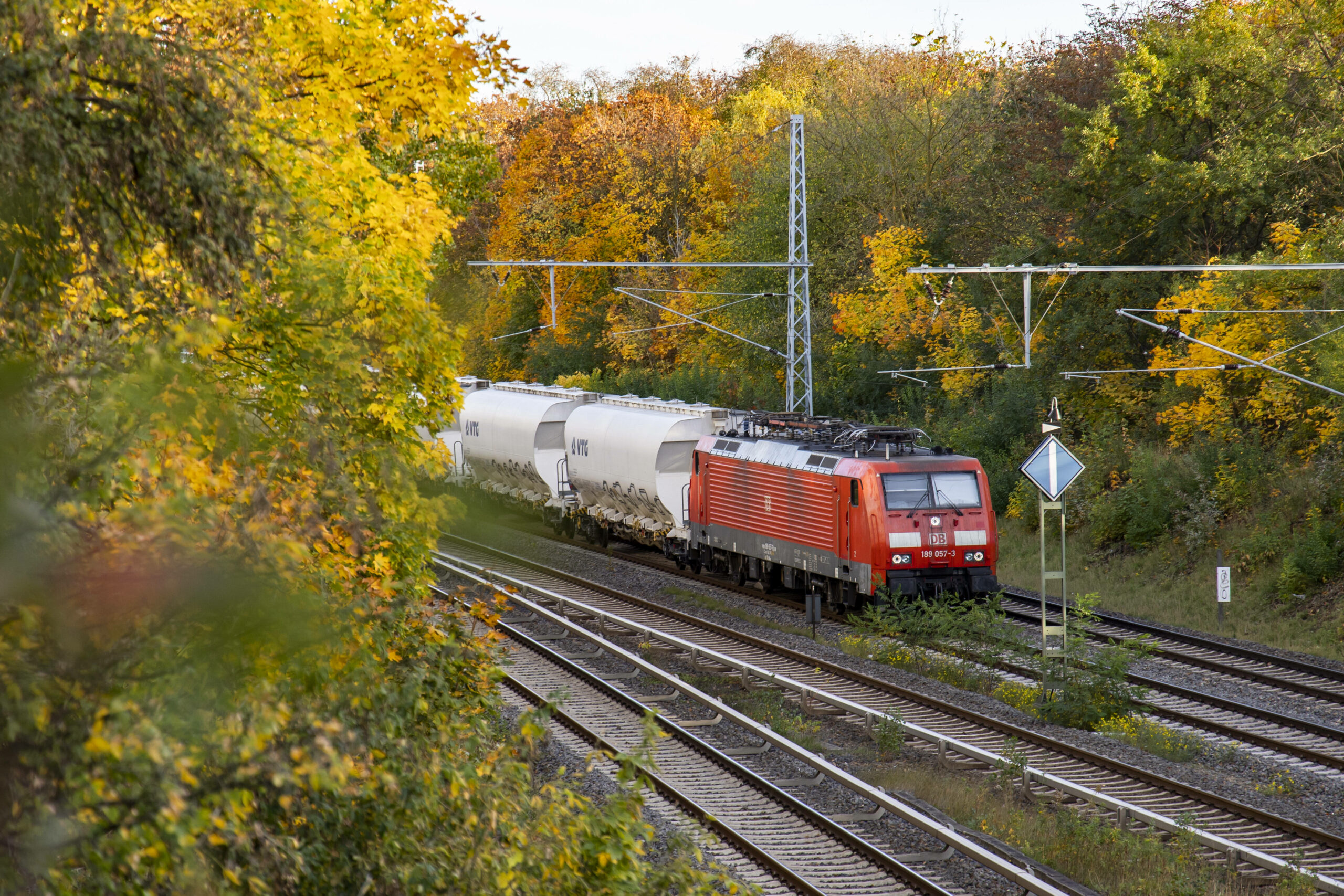 Güterzug (Symbolbild).