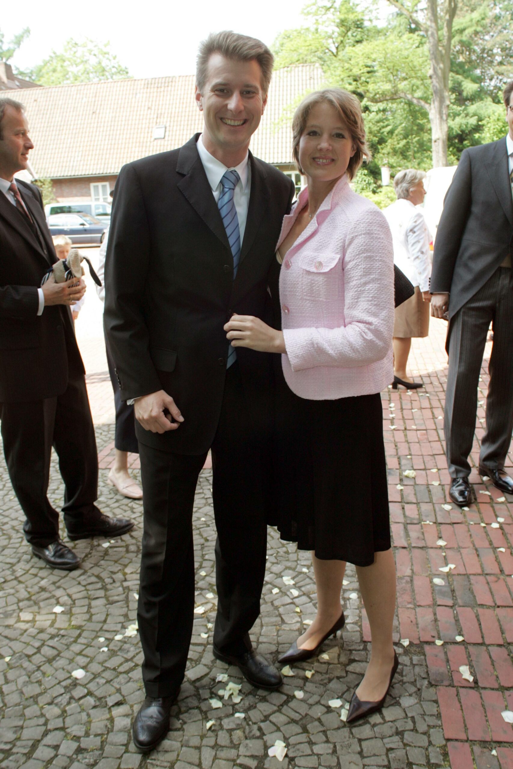 Da war die Welt noch in Ordnung: Christina Block und ihr damaliger Verlobter Stephan Hensel 2005.