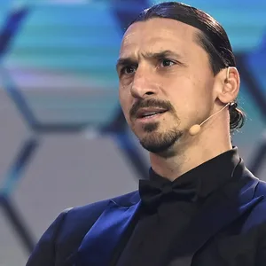 Zlatan Ibrahimovic spricht in einem Interview