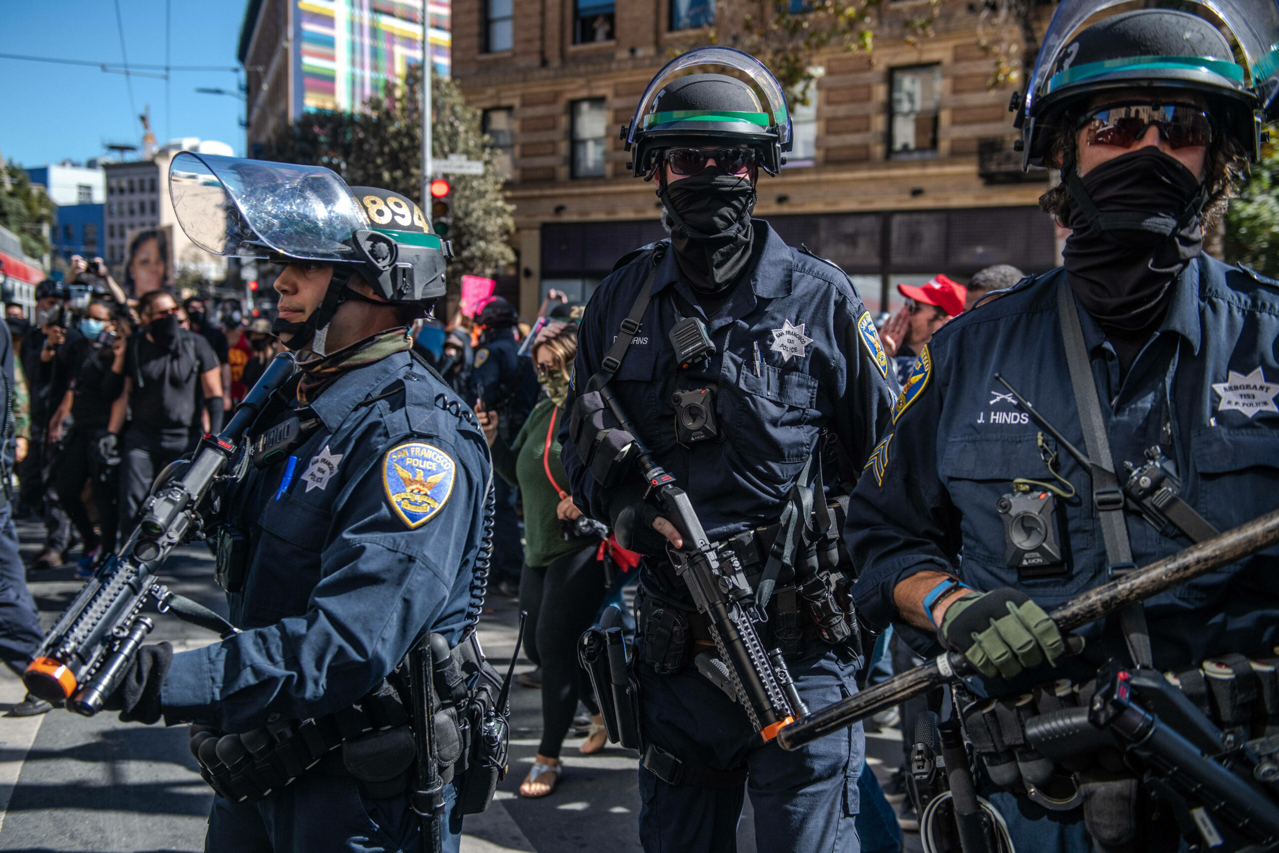 Polizisten in San Francisco