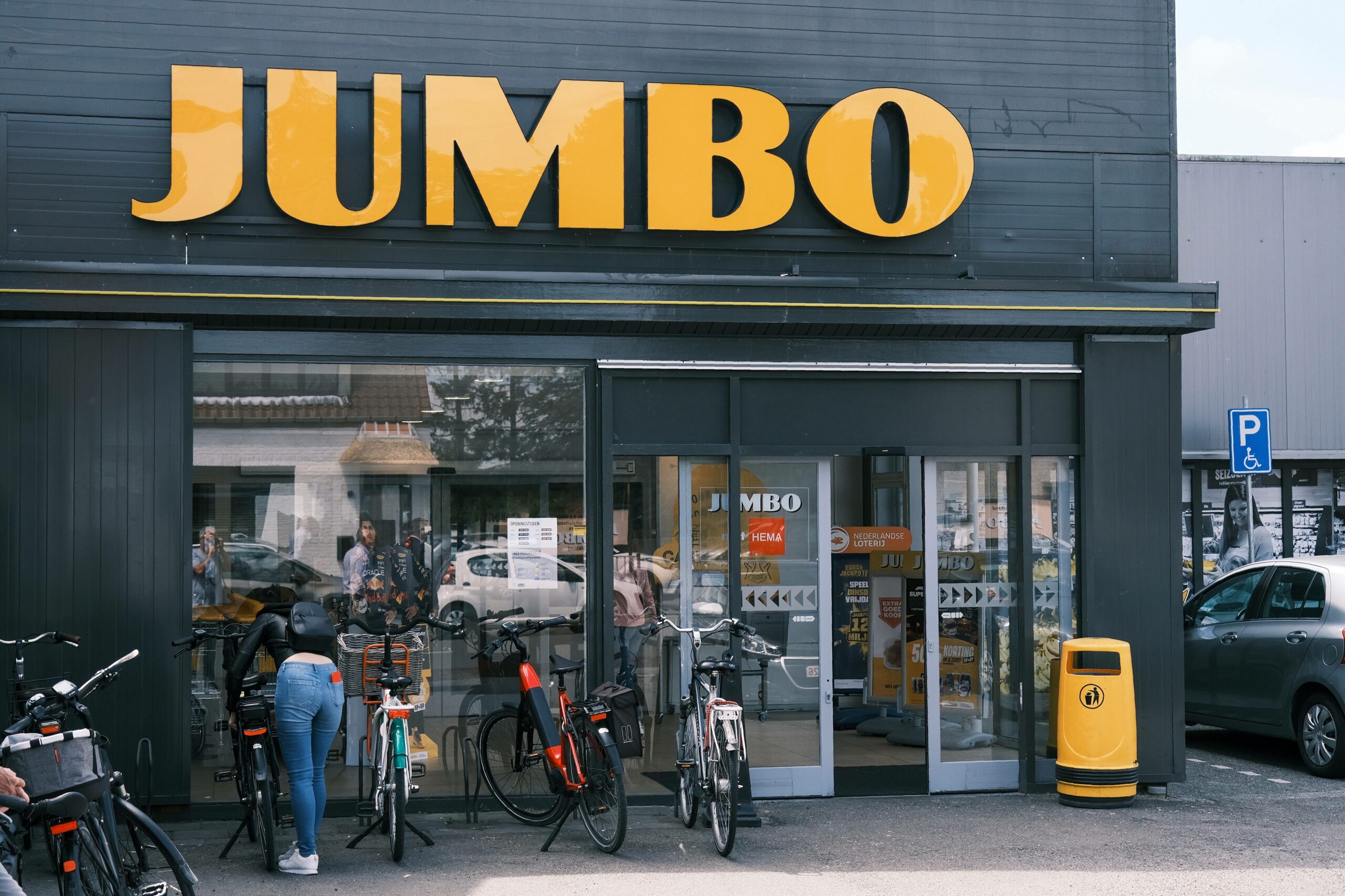 JUMBO ist eine Supermarktkette in den Niederlanden.