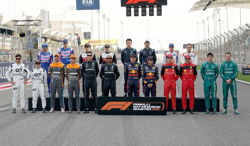 Das aktuelle Teilnehmerfeld der Formel 1