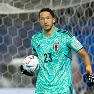Torhüter Daniel Schmidt während eines Nationalspiels mit Japan.