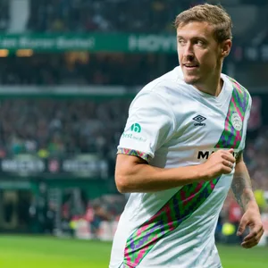 Max Kruse während des Abschiedsspiel von Claudio Pizarro