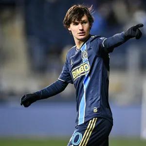 US-Talent Paxten Aaronson im Spiel für Philadelphia Union.
