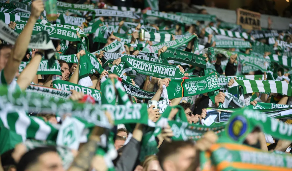 Werder-Fans im Weserstadion