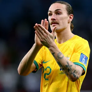 St. Paulianer in Katar: Jackson Irvine spielt derzeit mit Australien bei der WM.