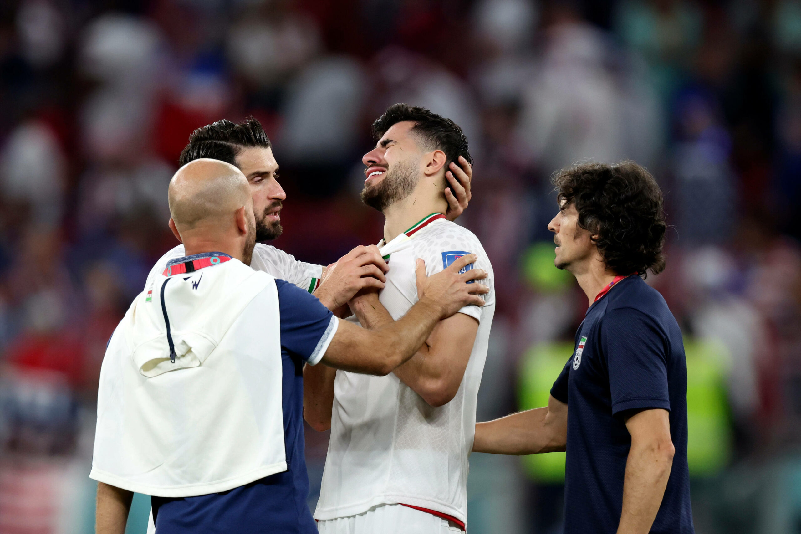 Saied Ezatolahi nach dem iranischen WM-Aus gegen die USA