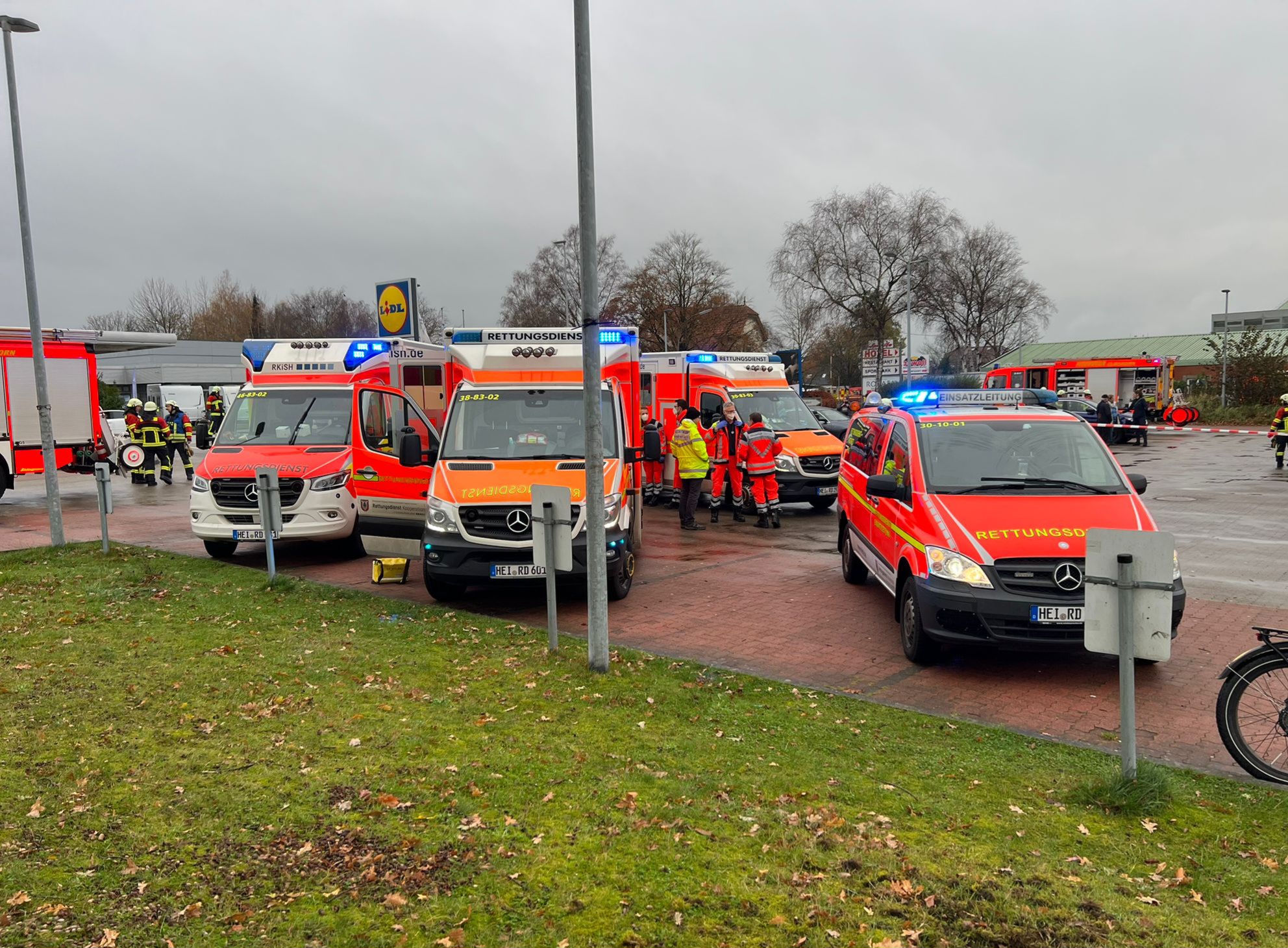 Reizgas in Supermarkt nahe Hamburg versprüht – acht Verletzte