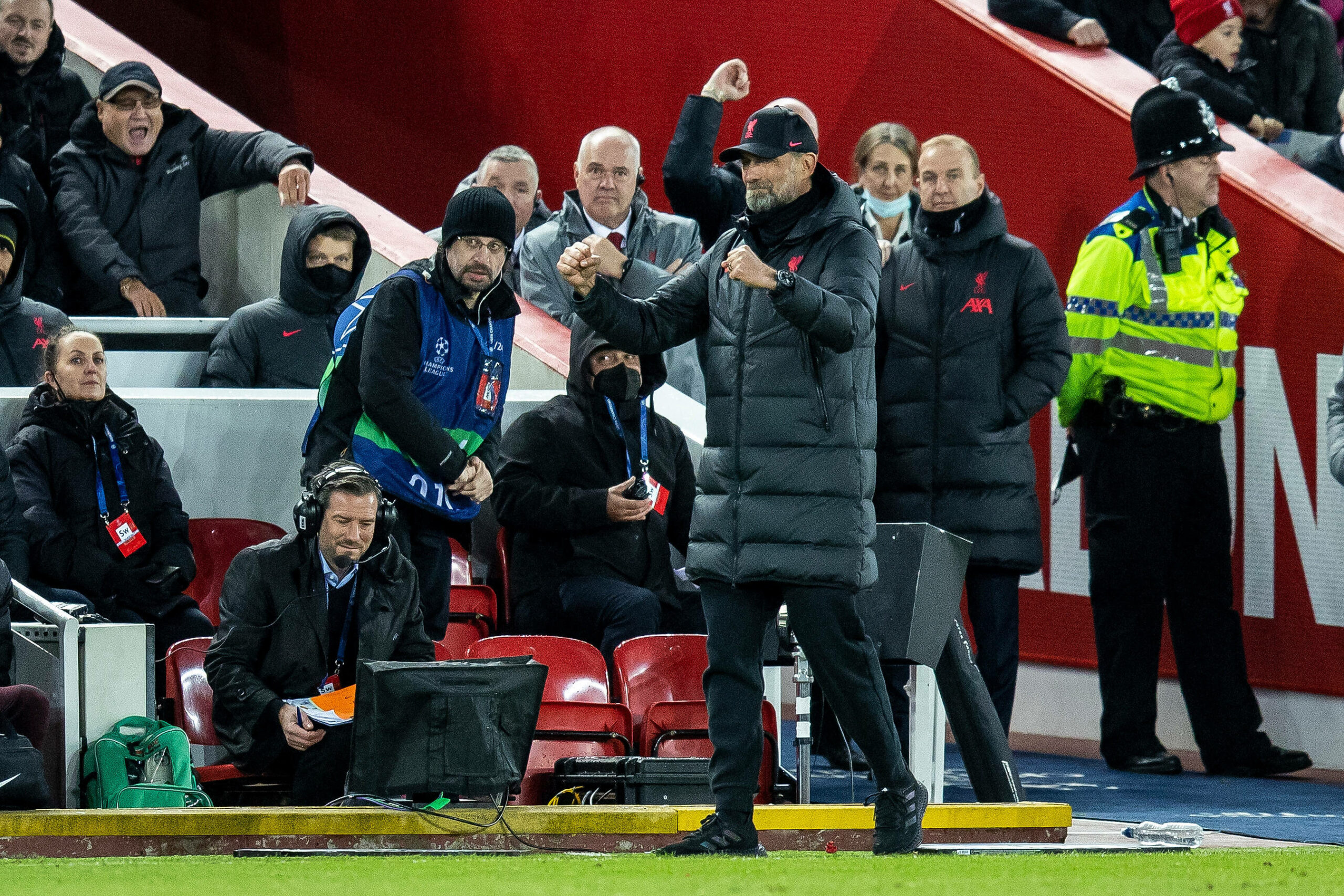 Jürgen Klopp bejubelt ein Liverpool Tor
