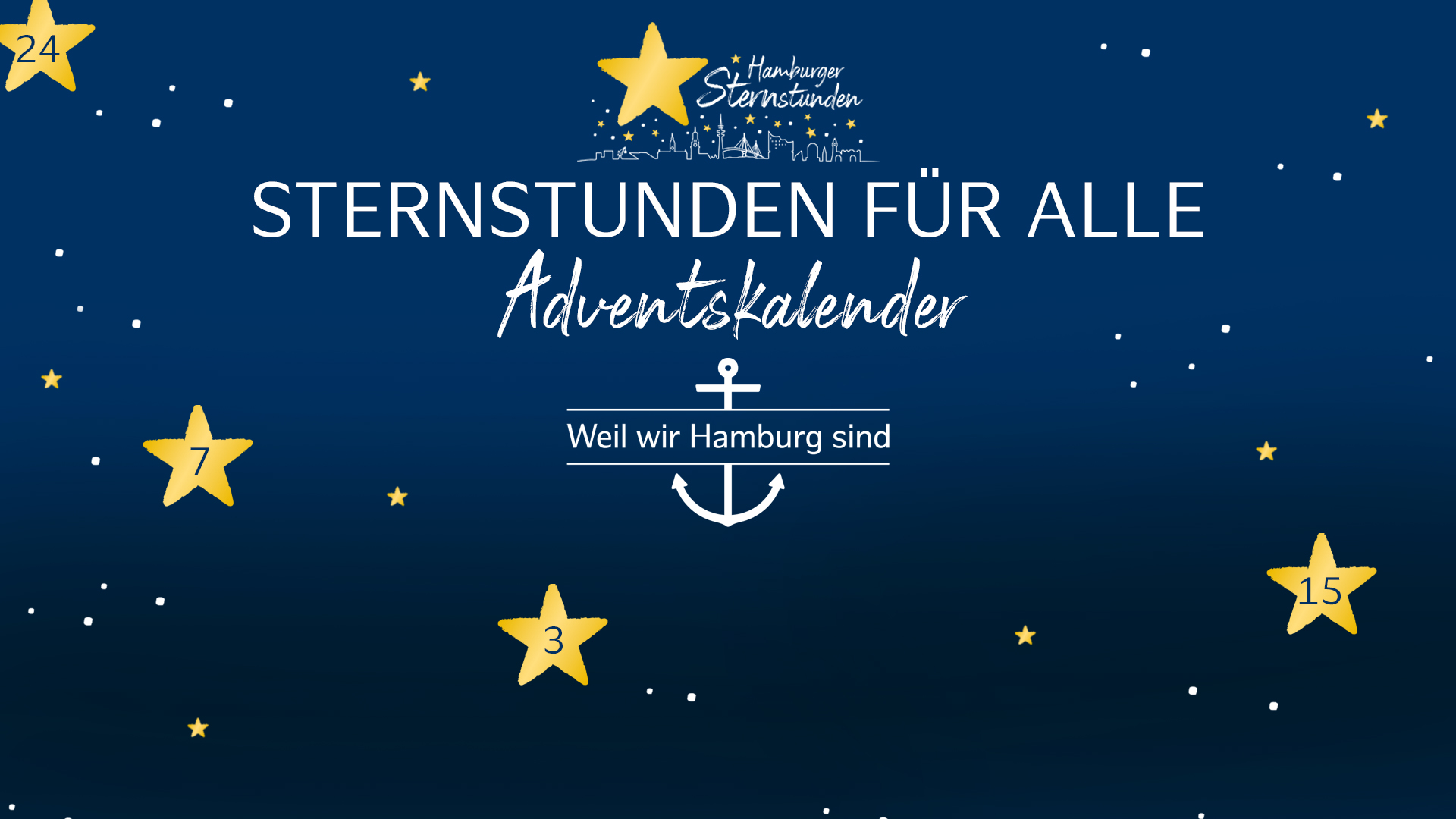 Der Charity-Adventskalender von Hamburg Tourismus