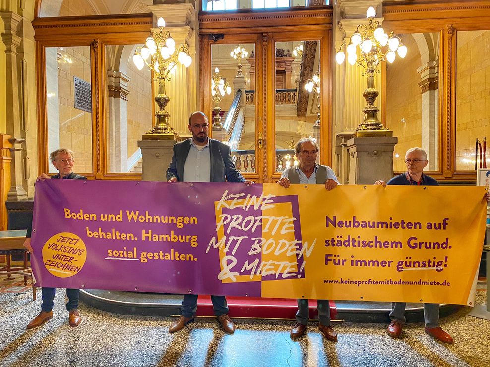 Volksinitiative keine Profite mit Boden und Miete