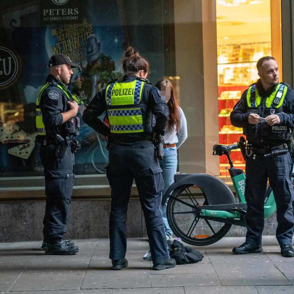 Einsatz in Hamburger City – Polizei auf Taschendiebjagd