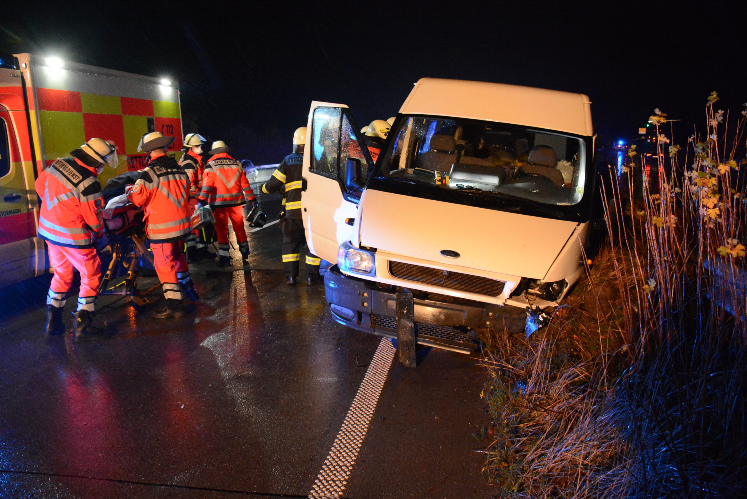 Unfall auf der A1