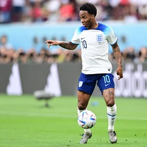 Raheem Sterling am Ball