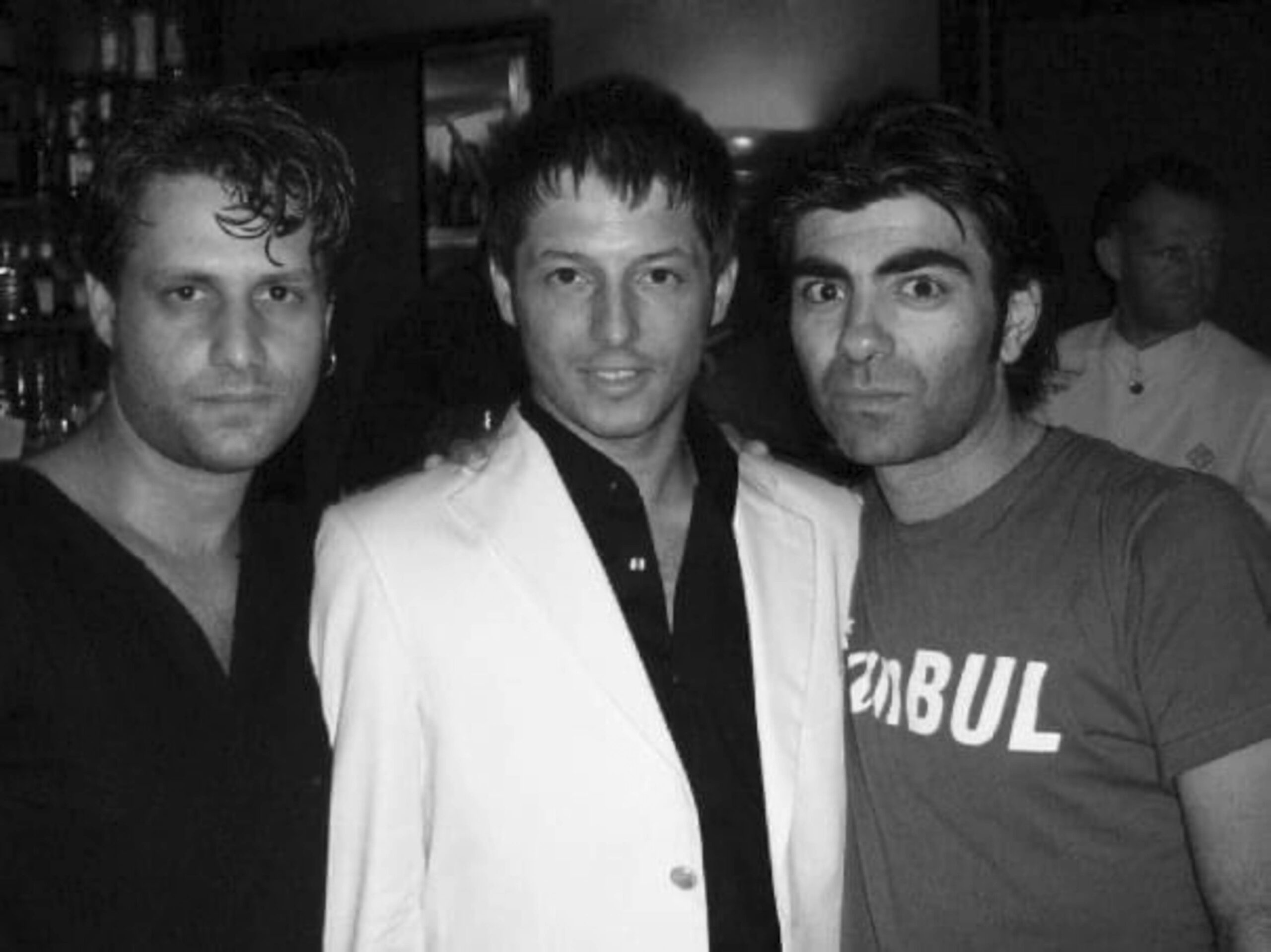 Die „Tres Amigos“: Tomas mit Regisseur Fatih Akin (r.) und Schauspieler Adam Bousdoukos bei den Filmfestspielen in Cannes