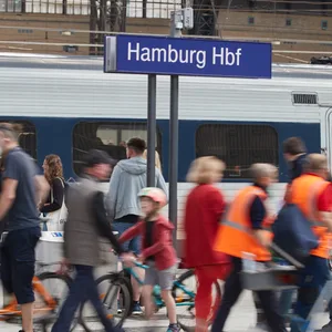 Hamburger Hauptbahnhof Reise