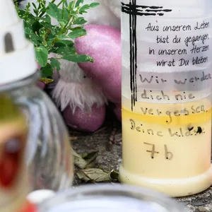 Trauer um getötete Anastasia