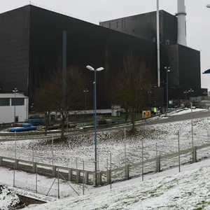Blick auf das AKW Brunsbüttel