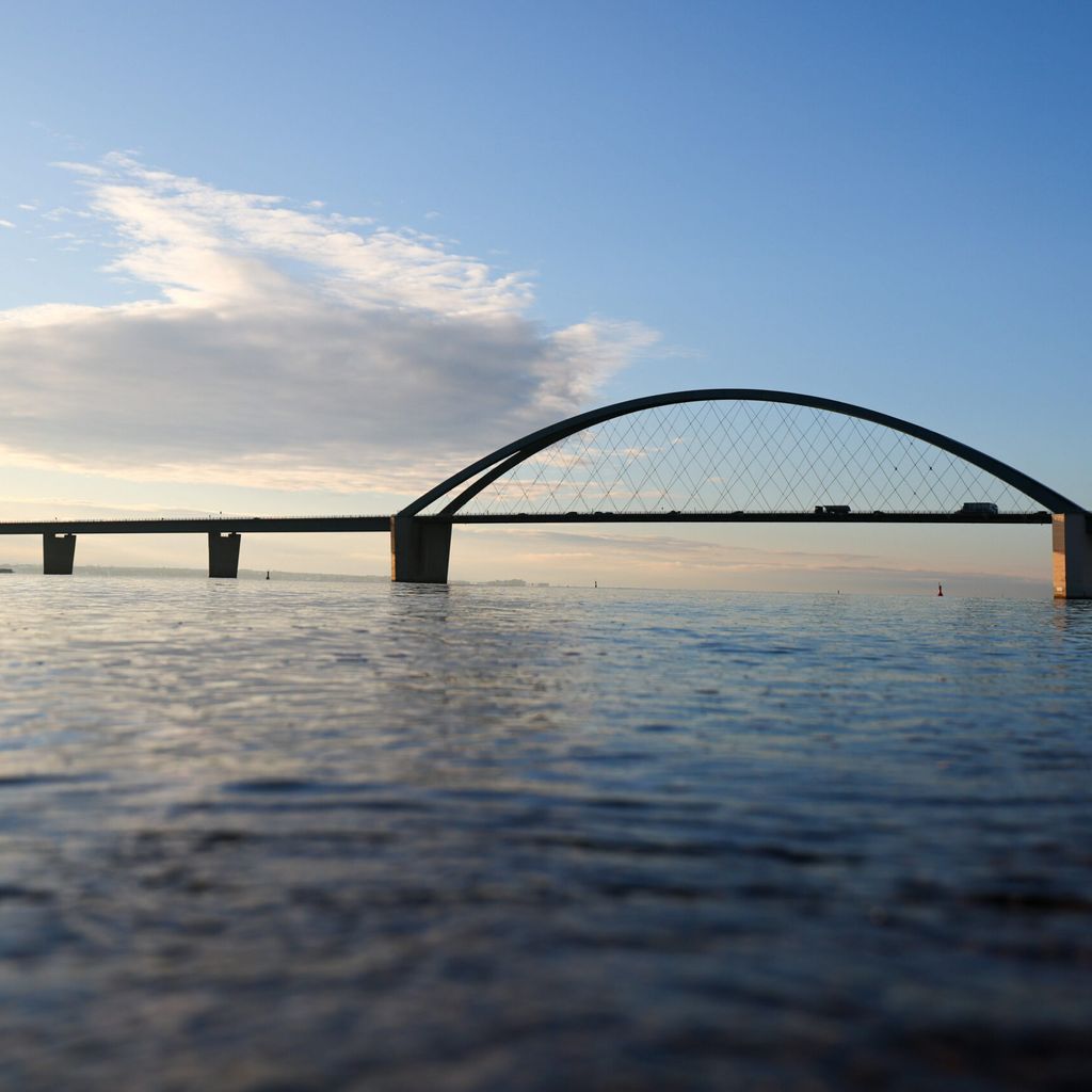 Die Fehmarnsundbrücke