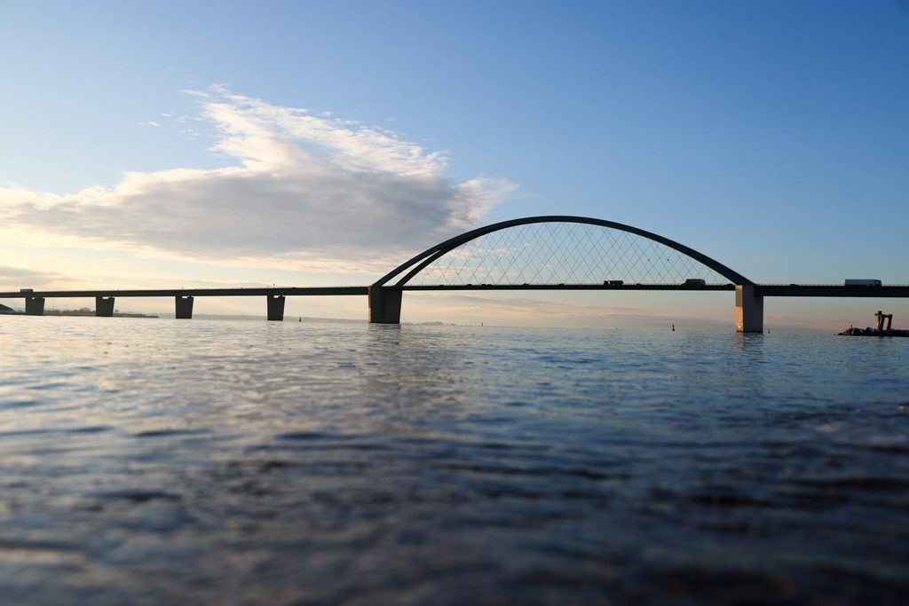 Die Fehmarnsundbrücke