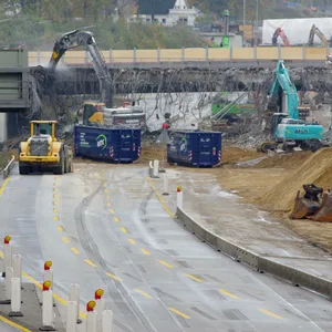 Arbeiten an der A7
