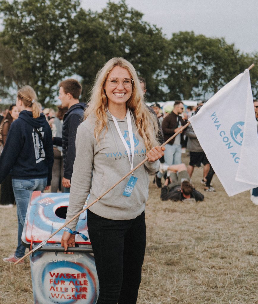 Carolin Stüdemann von Viva con Aqua