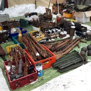 Flak- und Artilleriemunition, Tornados, Torpedos und noch mehr: All das hat ein 58-Jähriger in Flensburg gehortet.
