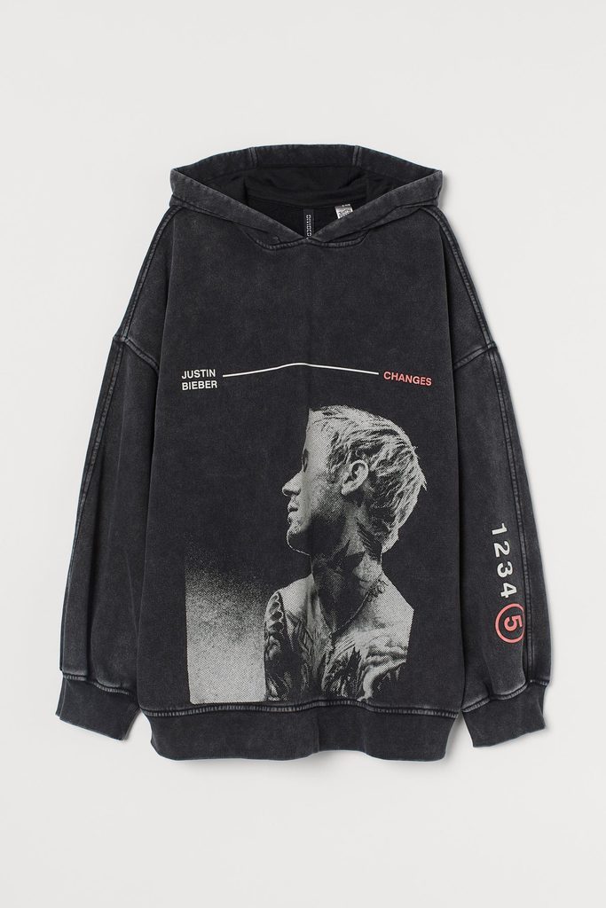 H&M-Pulli mit Justin Bieber