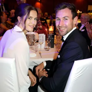 Niklas Kaul mit Partnerin Mareike Rösing