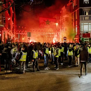 Krawalle in Belgien und den Niederlanden