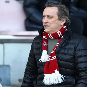 Rewe-Boss Lionel Souque im Stadion