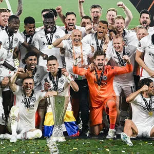 Eintracht Frankfurt beim Europa-League-Sieg