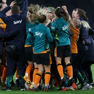 Irische Frauen-Nationalmannschaft feiert nach WM-Qualifikation