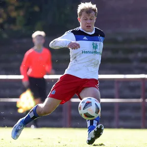 Tom Sanne hat sich und die U21 des HSV mit einem Doppelpack in die Winterpause geschossen.