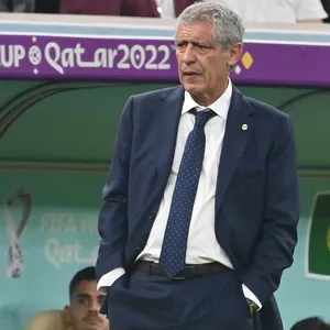 Ehemaliger portugiesischer Nationaltrainer Fernando Santos bei der WM