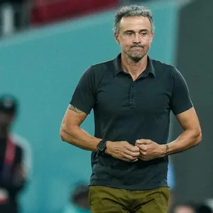 Spaniens Ex-Nationaltrainer Luis Enrique bei der WM 2022