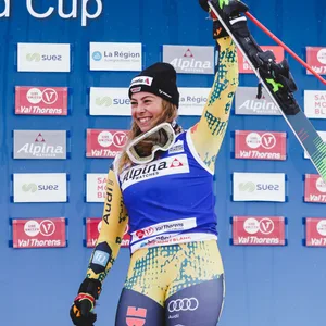 Daniela Maier feiert beim FIS-WM