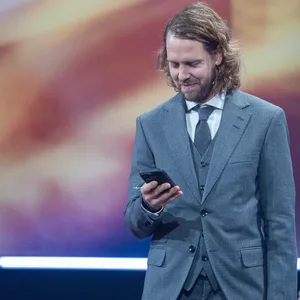 Sebastian Vettel bei der Sportler des Jahres-Wahl