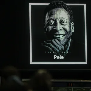 Portrait von Pelé