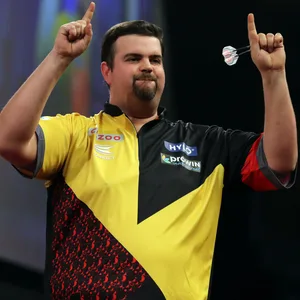 Gabriel Clemens erreichte als erster deutscher Darter das Viertelfinale der WM.
