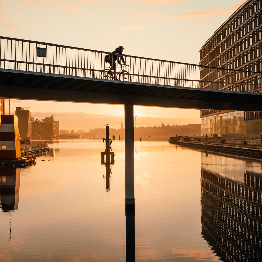 Kopenhagen Radfahrerbrücke
