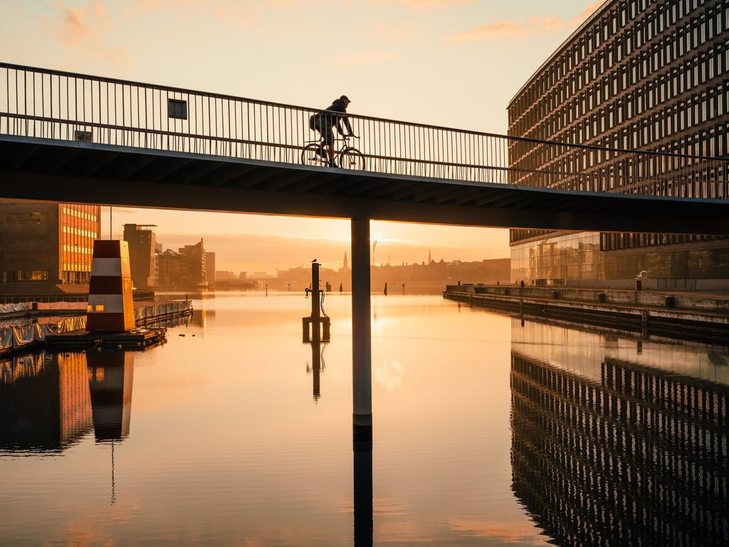 Kopenhagen Radfahrerbrücke